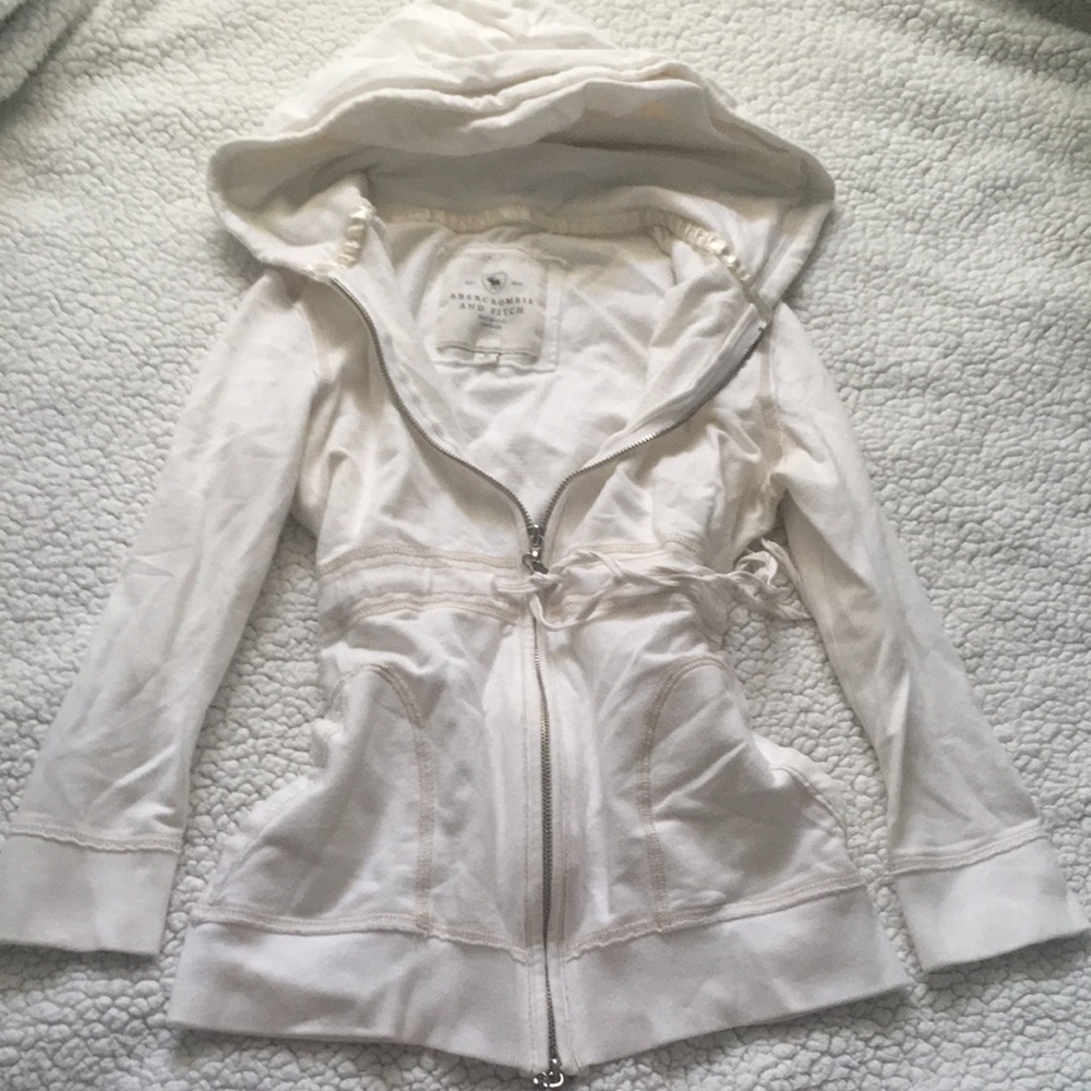 coequette zip up corset hoodie